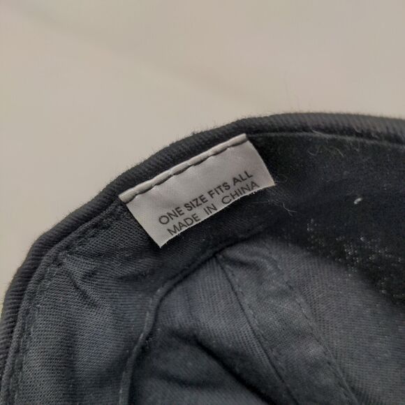 Belimo Men's Slideback Hat Black Size OSFA Embroidered Logo Spell Out - Picture 7 of 7